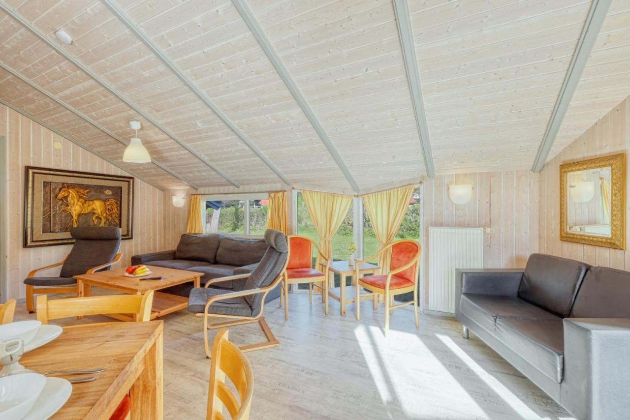 Вилла Kranich Poolferienhaus Hohendorf  Экстерьер фото