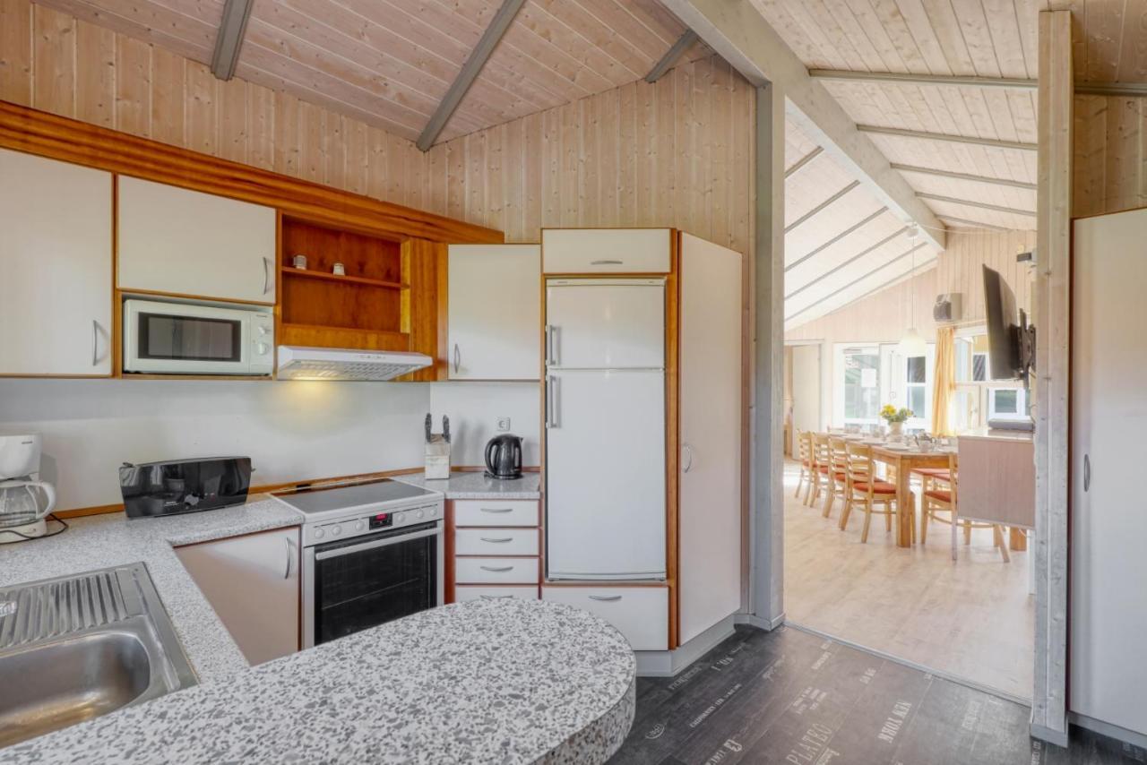 Вилла Kranich Poolferienhaus Hohendorf  Экстерьер фото
